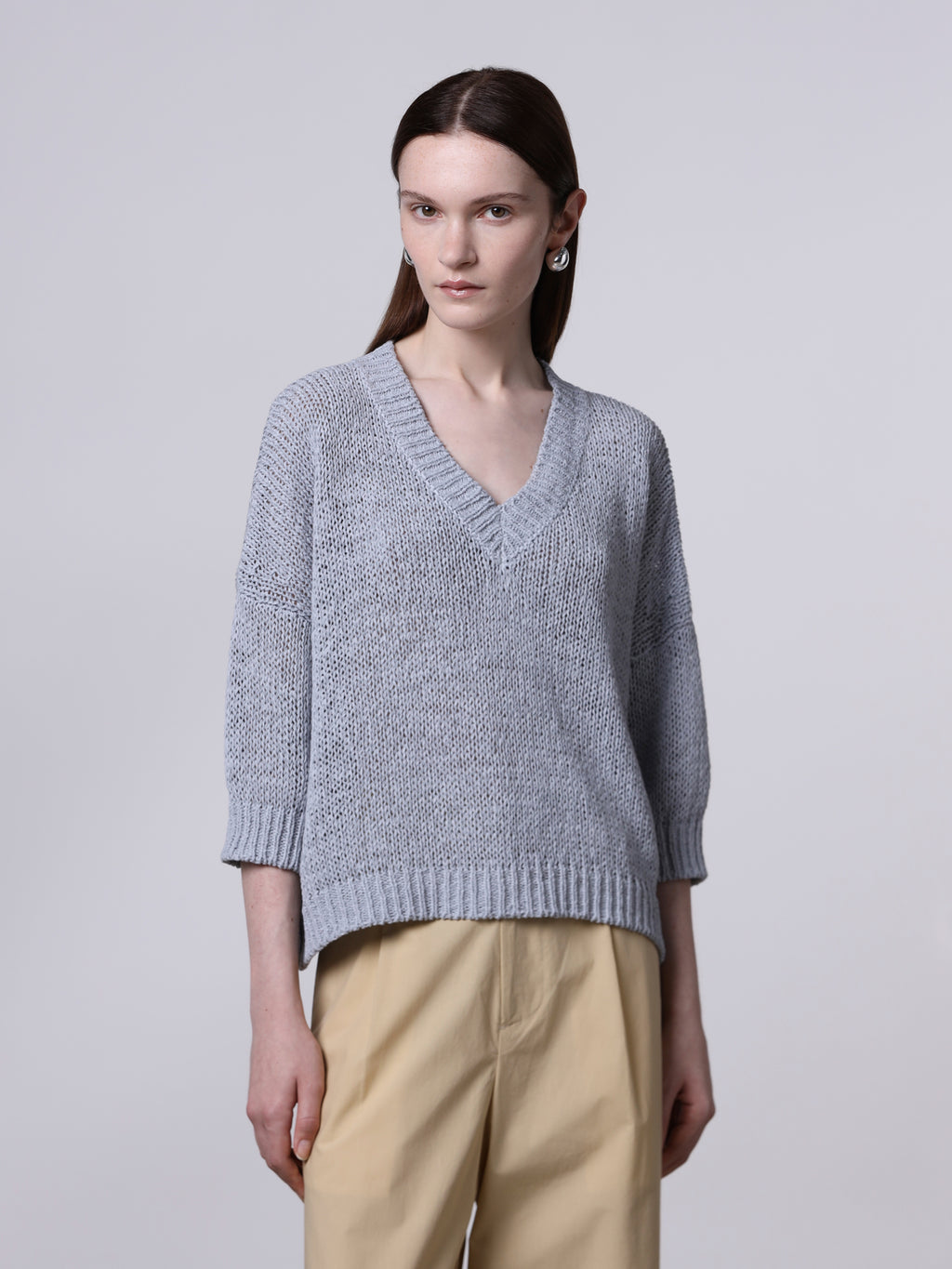 Boxy v-neck