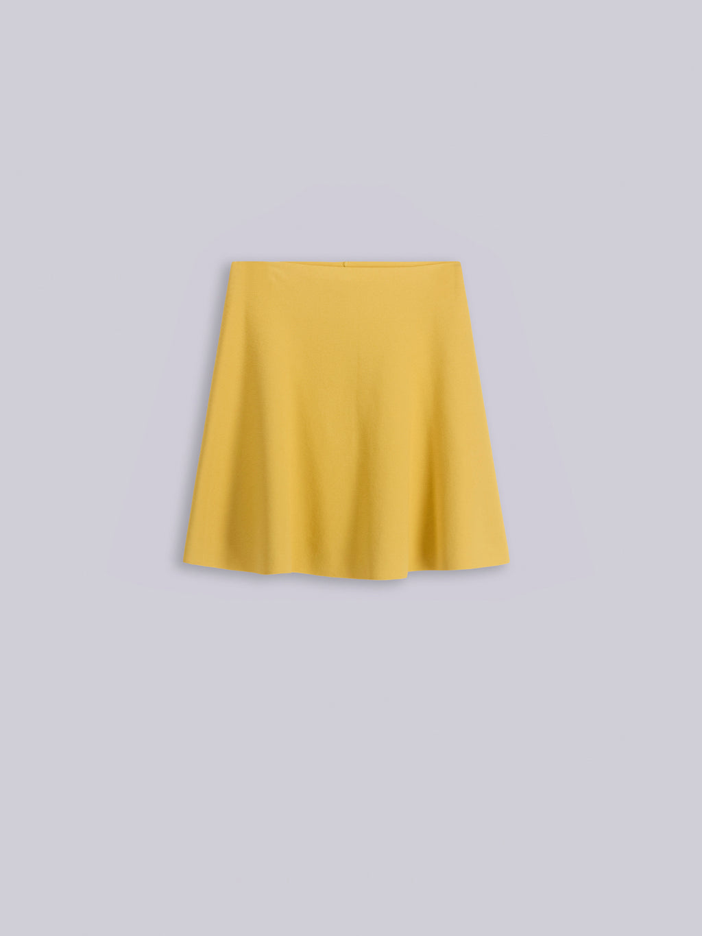 Knitted mini-skirt
