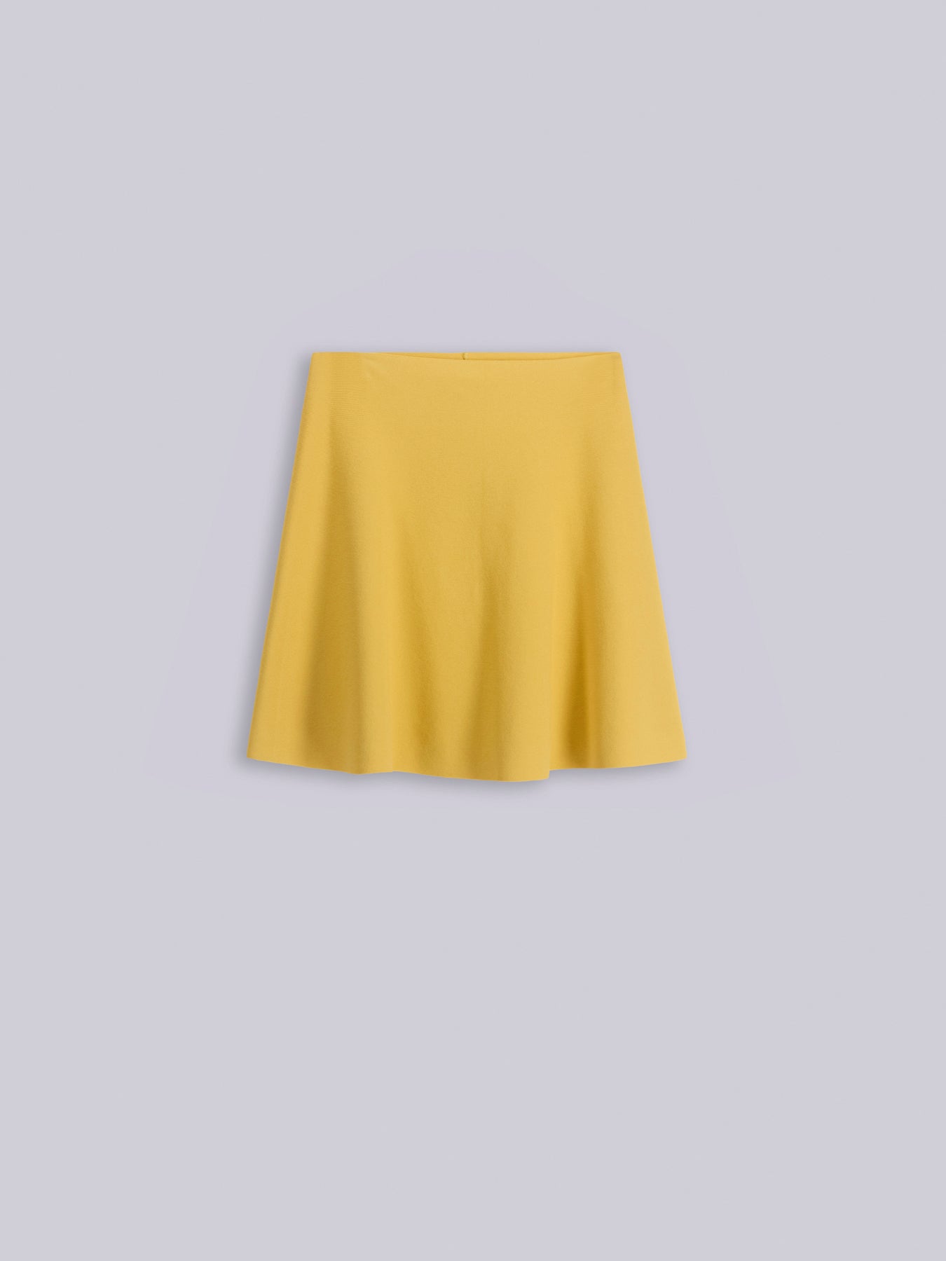 Knitted mini-skirt