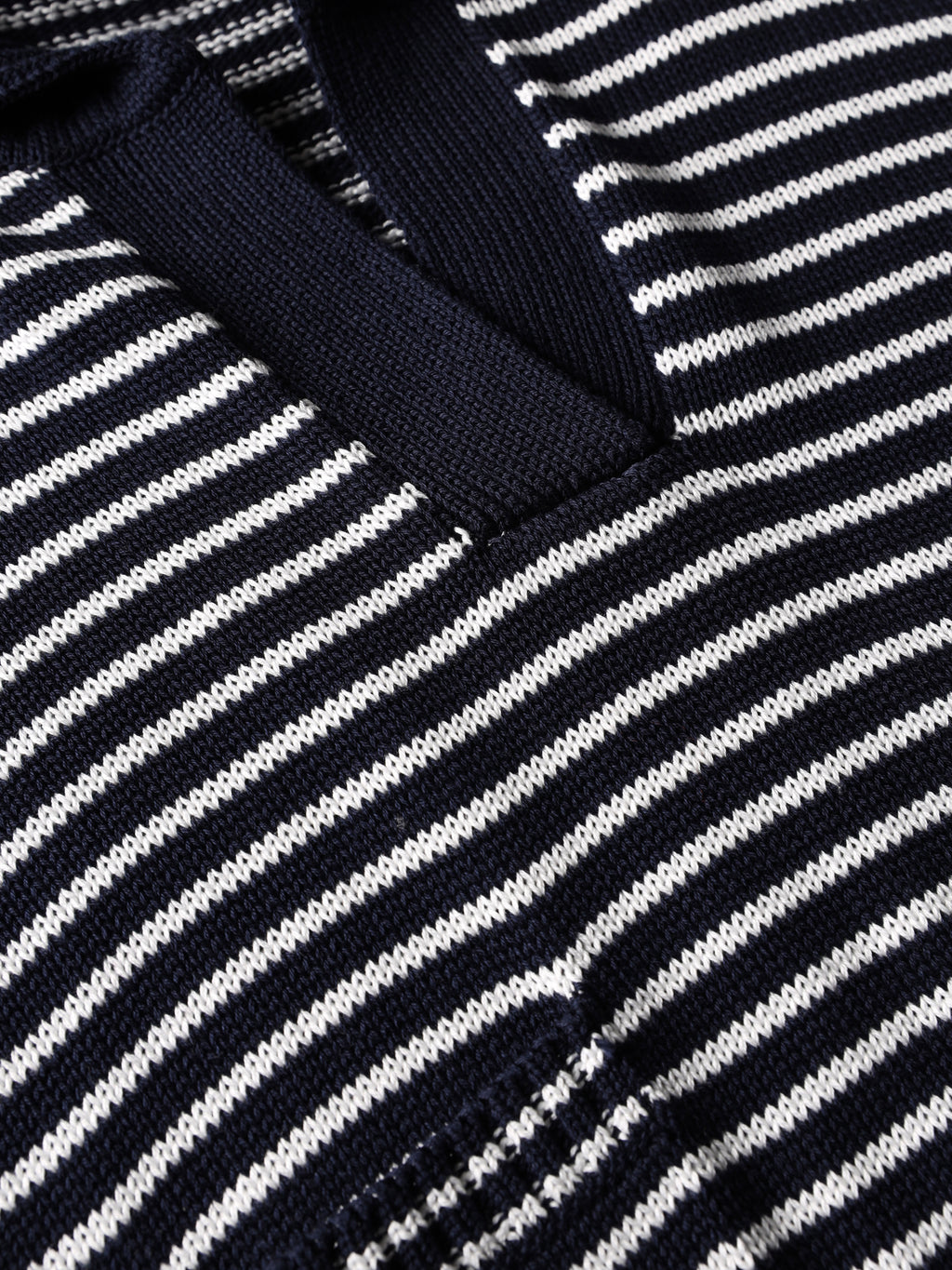 Over striped polo