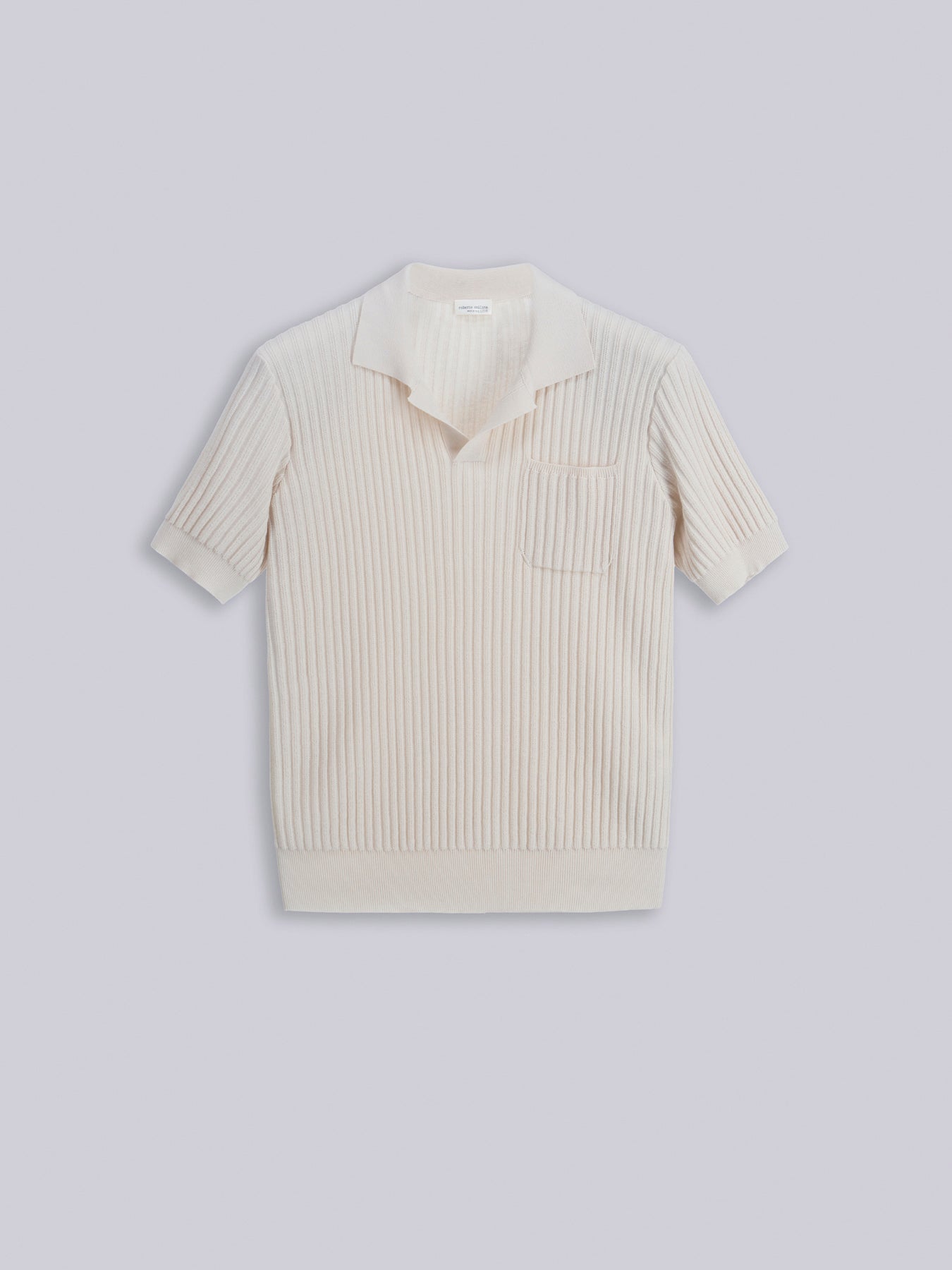 Ribbed polo