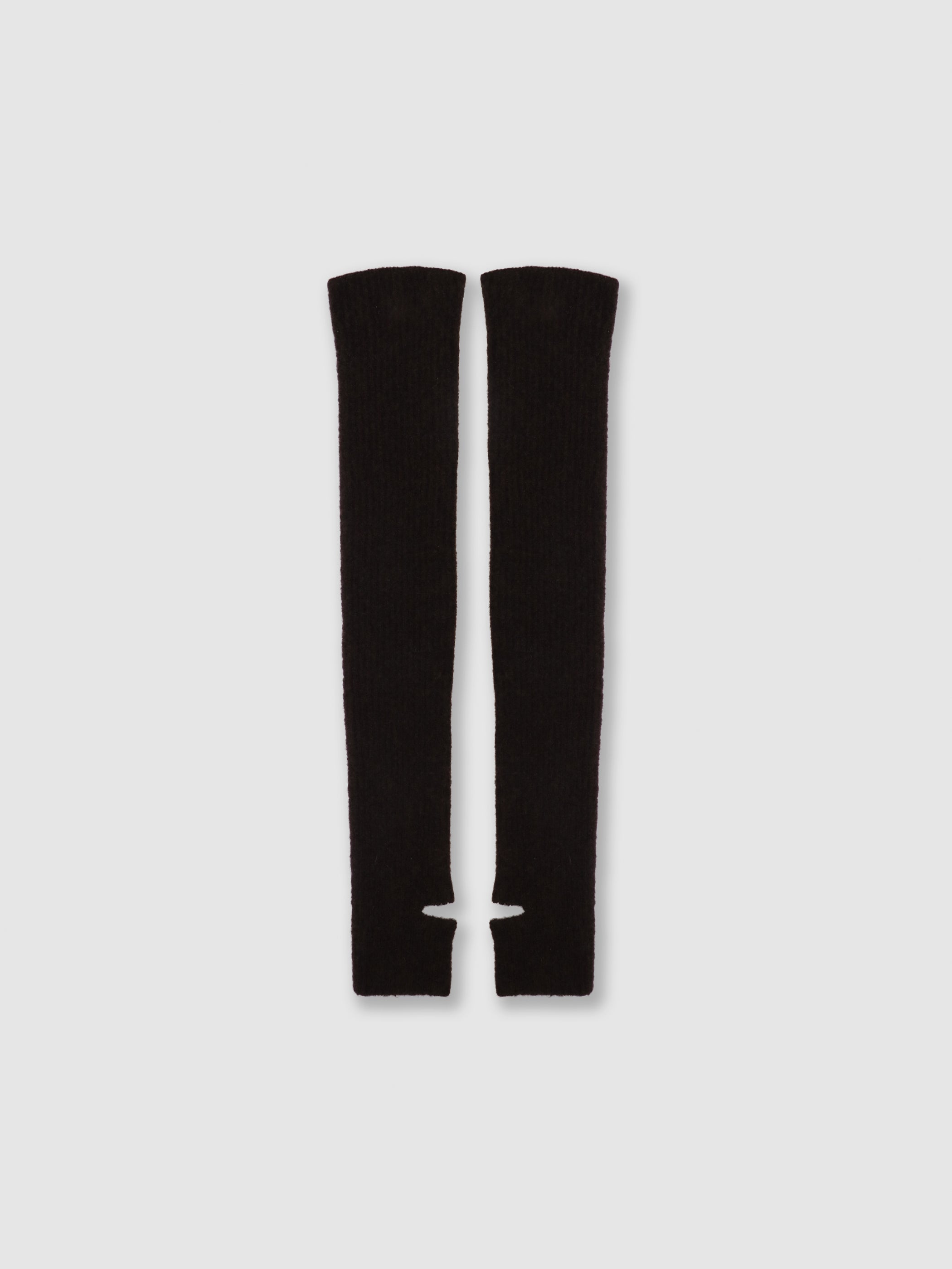 Cashmere and silk fingerless long  arm warmers